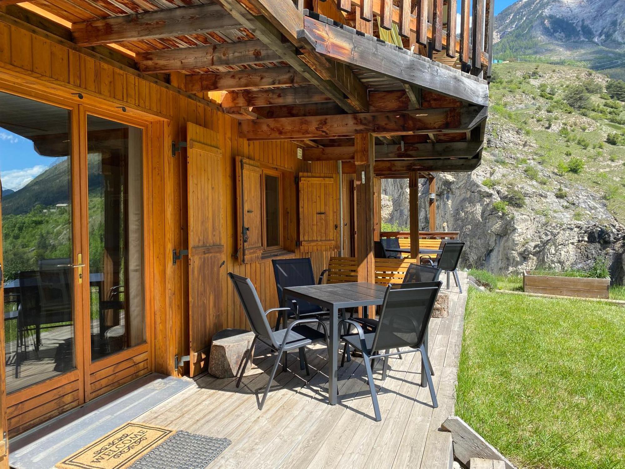 Chalet A Un Endroit Exceptionnel, Alpes, Parc National Des Ecrins Les Vigneaux Esterno foto