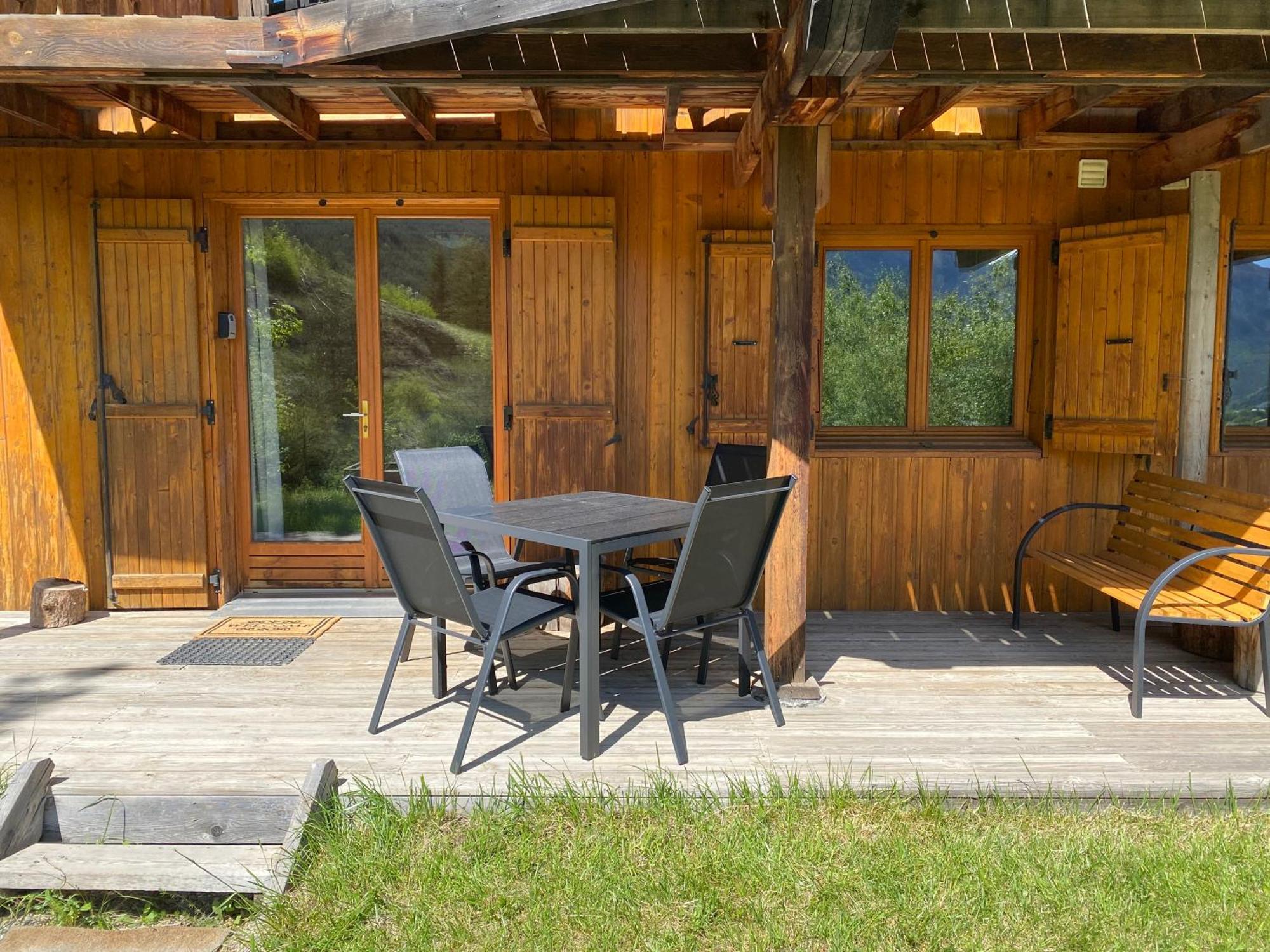 Chalet A Un Endroit Exceptionnel, Alpes, Parc National Des Ecrins Les Vigneaux Esterno foto