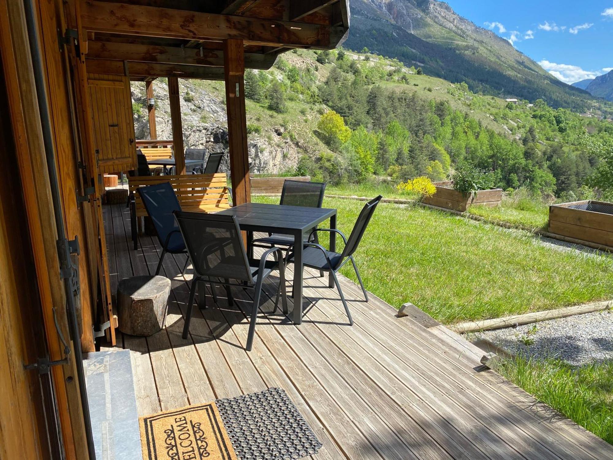 Chalet A Un Endroit Exceptionnel, Alpes, Parc National Des Ecrins Les Vigneaux Esterno foto