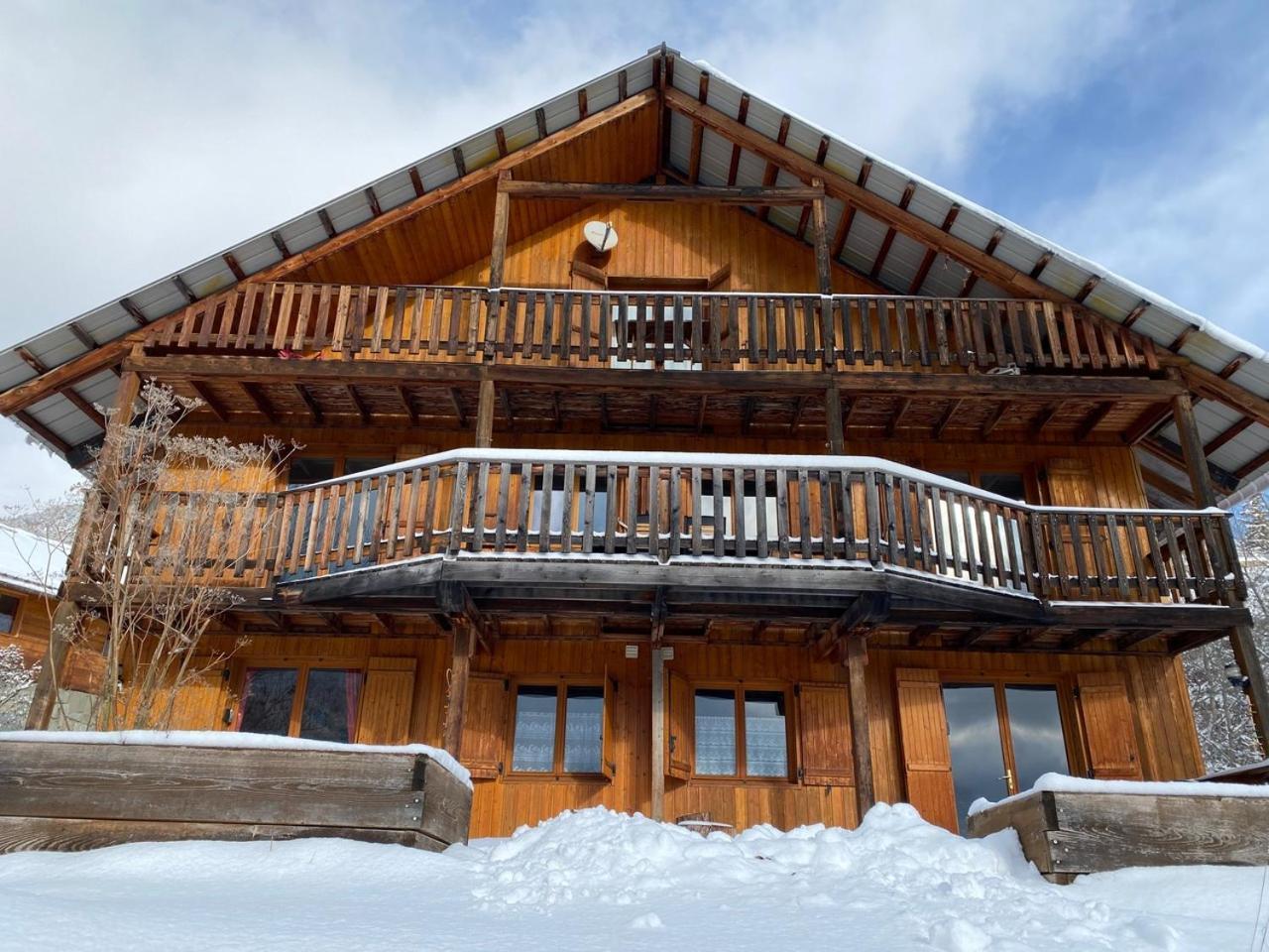 Chalet A Un Endroit Exceptionnel, Alpes, Parc National Des Ecrins Les Vigneaux Esterno foto