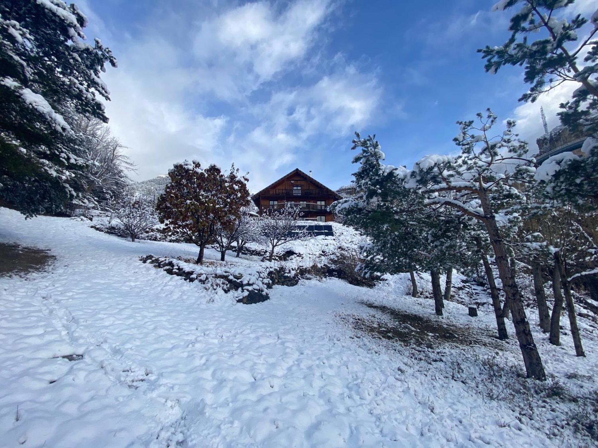 Chalet A Un Endroit Exceptionnel, Alpes, Parc National Des Ecrins Les Vigneaux Esterno foto
