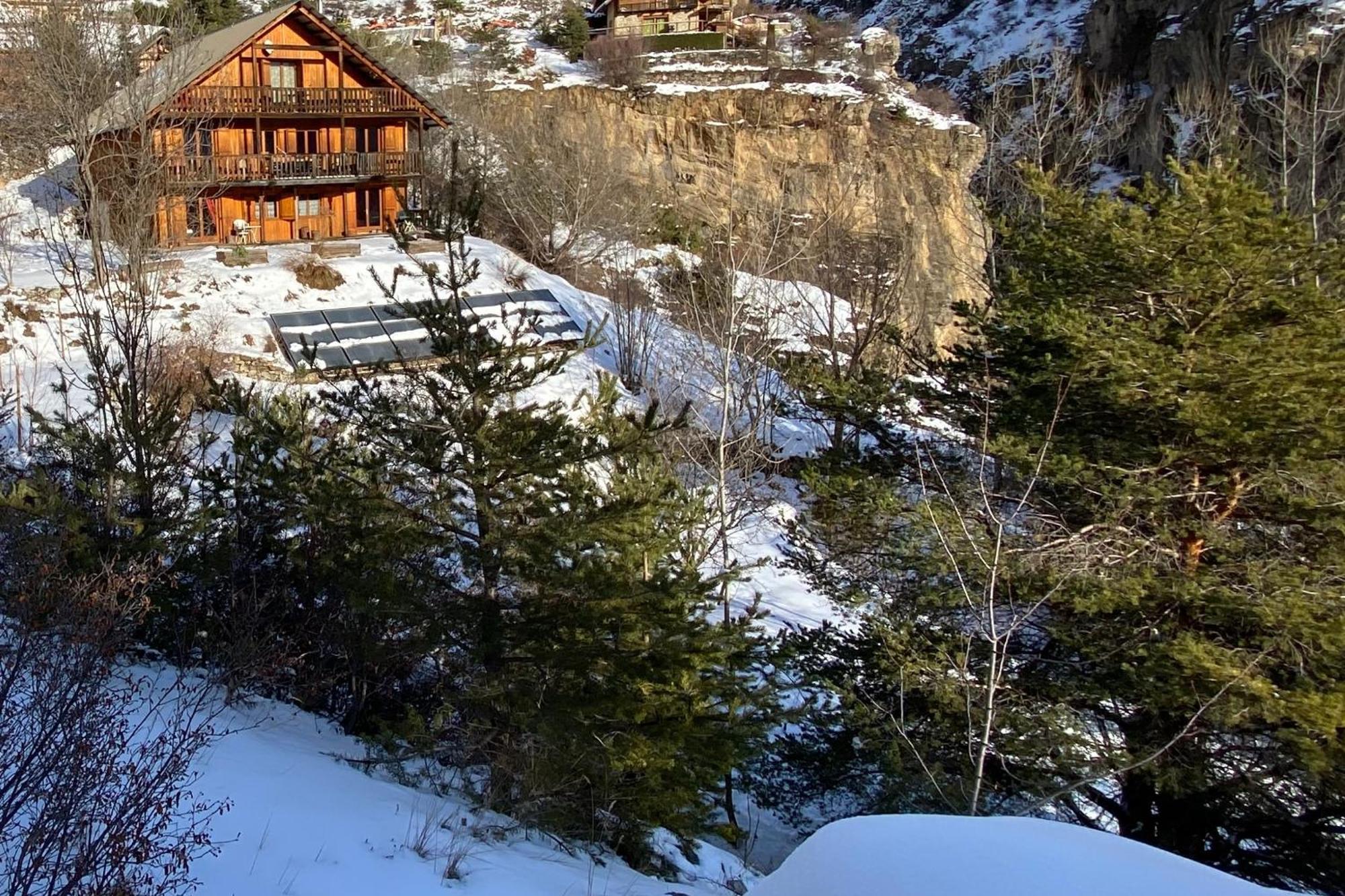 Chalet A Un Endroit Exceptionnel, Alpes, Parc National Des Ecrins Les Vigneaux Esterno foto